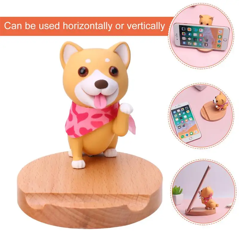 Держатель для мобильного телефона с мультяшной собакой Симпатичный щенок