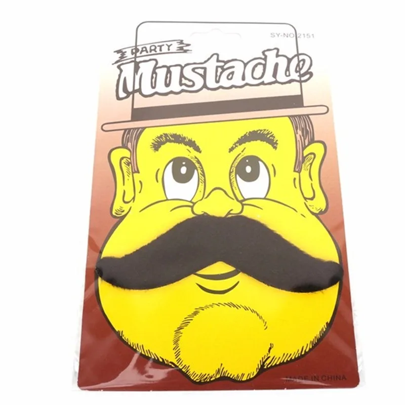 Забавные вечерние бороды на Хэллоуин Косплей Поддельные Борода пирата усы DIY для