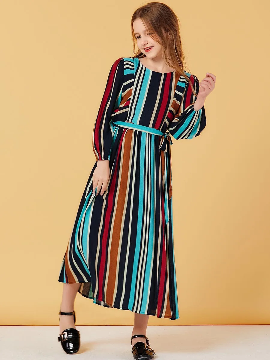 Мусульманское платье для женщин девочек abaya Дубай Турецкая индейка Бангладеш