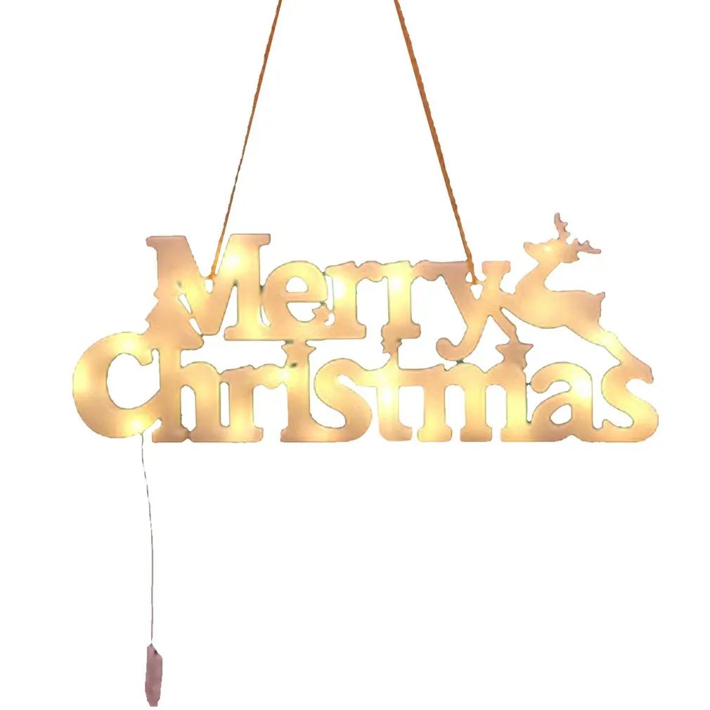 

Светодиодная гирлянда с надписью «Merry Christmas»