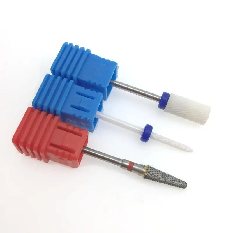 13 типов керамических фрез для ногтей машинка маникюра аксессуары вращающиеся