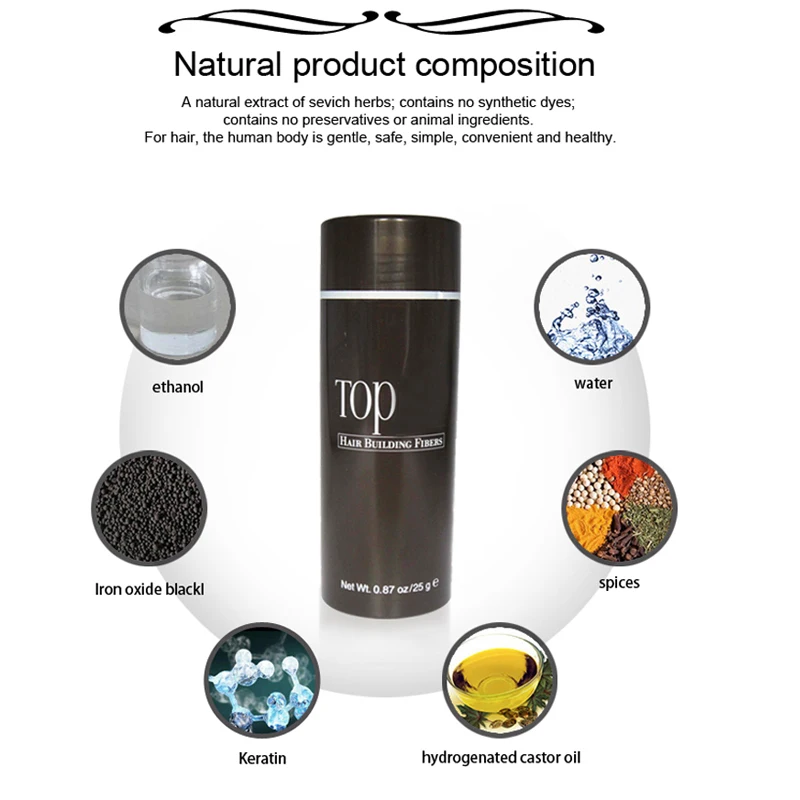 Кератины волос аппликатор корректор порошок 27 5 г Уход за волосами от облысения