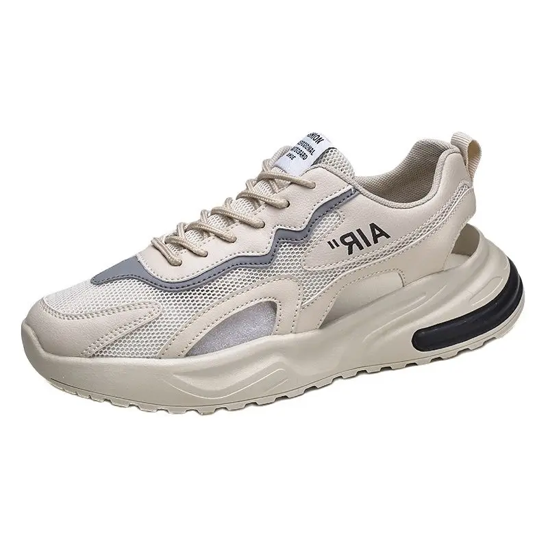 

Мужские сандалии 2021, мужская летняя одежда, сандалии в 2021 году, новая дышащая сетчатая обувь, нескользящая обувь для вождения