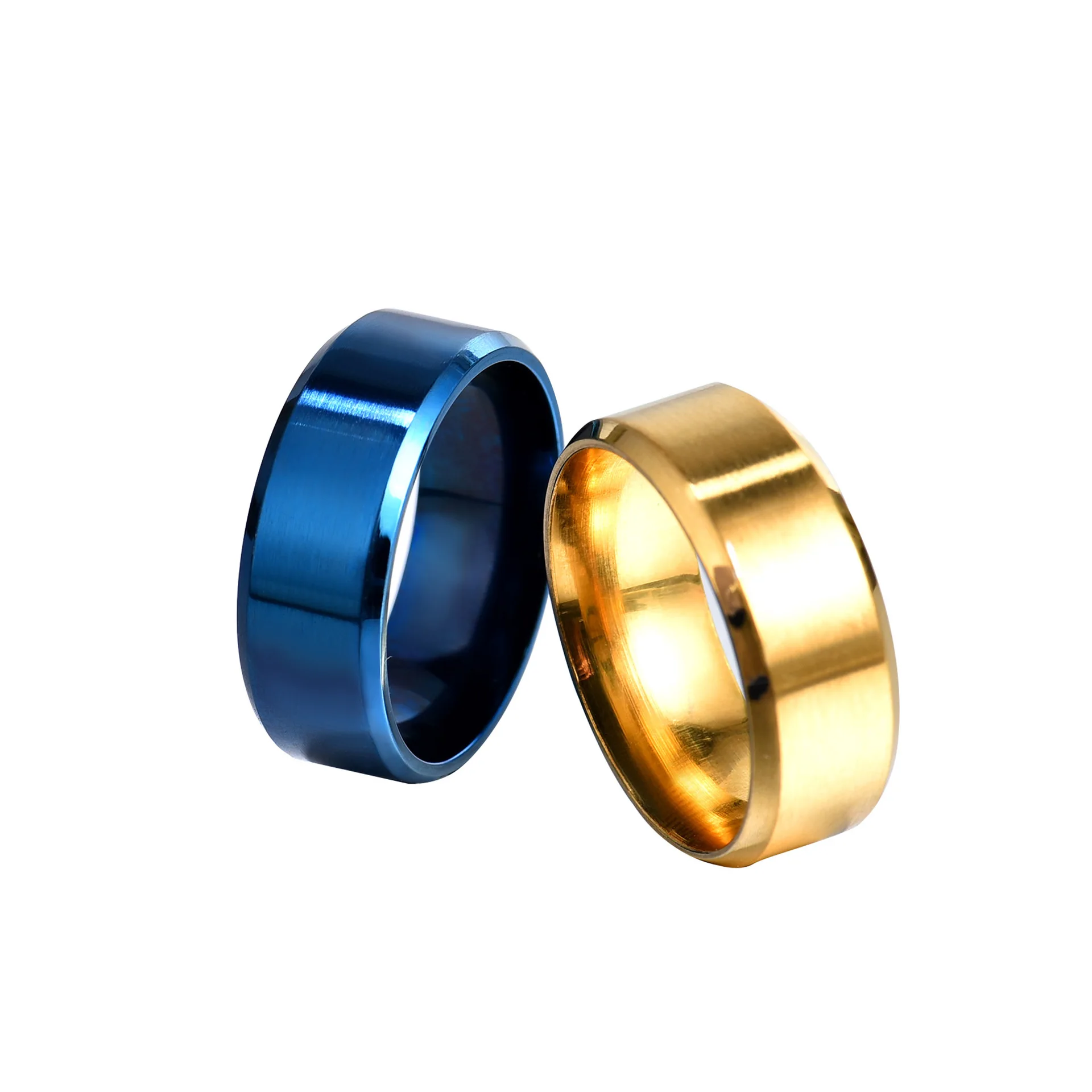 

2021 New Niche Golden Retro Stainless Steel Ring Female Ins Japanese And Korean Men's Tide Titanium S Version Cold Ri