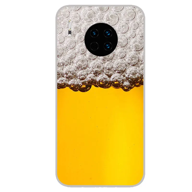Ледяное Пиво мягкие силиконовые чехлы для huawei mate 30 Pro 20 10 Lite 9 Nova 5 4 3 3i TPU