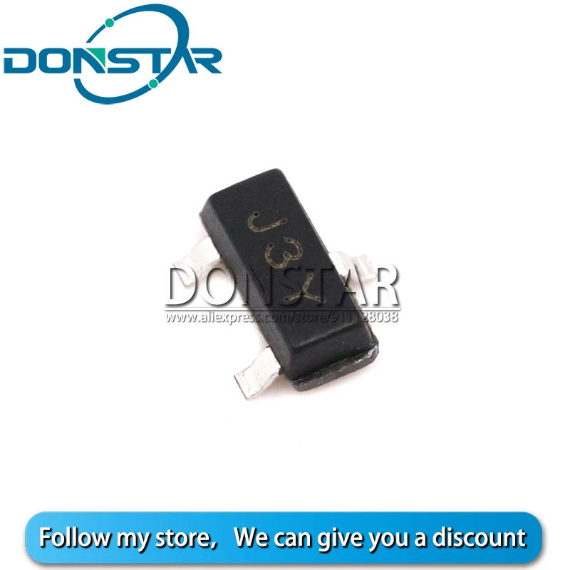 MMBT8050 J3Y SOT-23 100 SOT23 S8050 SOT SMD 8050 новые транзисторный Триод шт. | Электронные компоненты