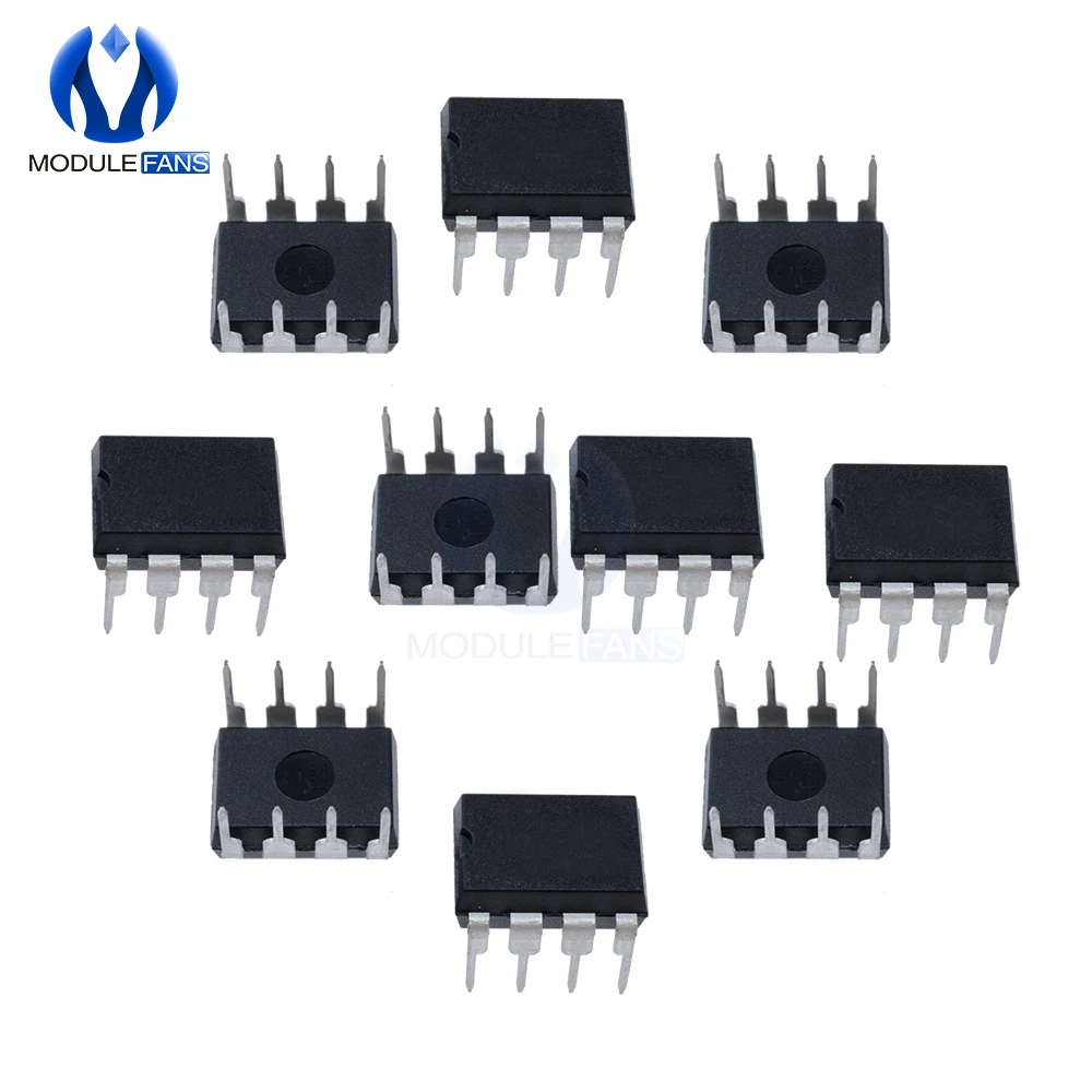 5 шт. для Arduino IDE ATTINY85 20PU ATTINY85-20 ATTINY85-20PU ATTINY85 DIP Diy 85 TINY85 Diymore 8 P 8 PIN bit