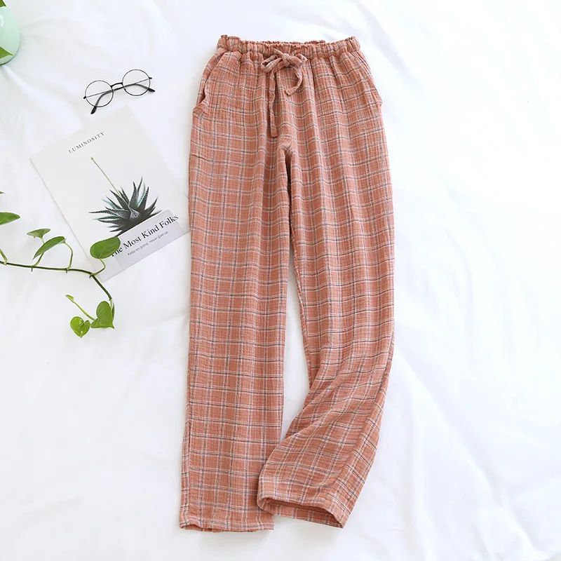 

Couple Pants 100% Cotton Pajama Pants For Women Sleep Pants 21-348