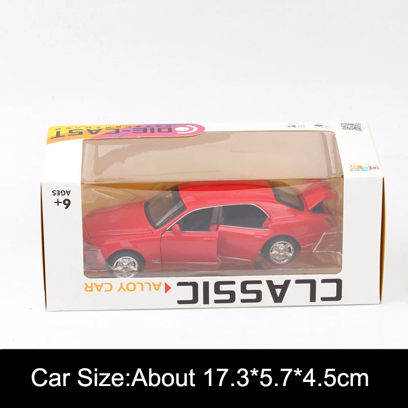red with box 1/32 модель автомобиля из сплава Mulsanne, игрушка, 6 открывающихся дверей, металлическая автоматическая модель литья под давлением, имитирующая светильник, детский подарок для коллекции игрушек - Цвет: red with box