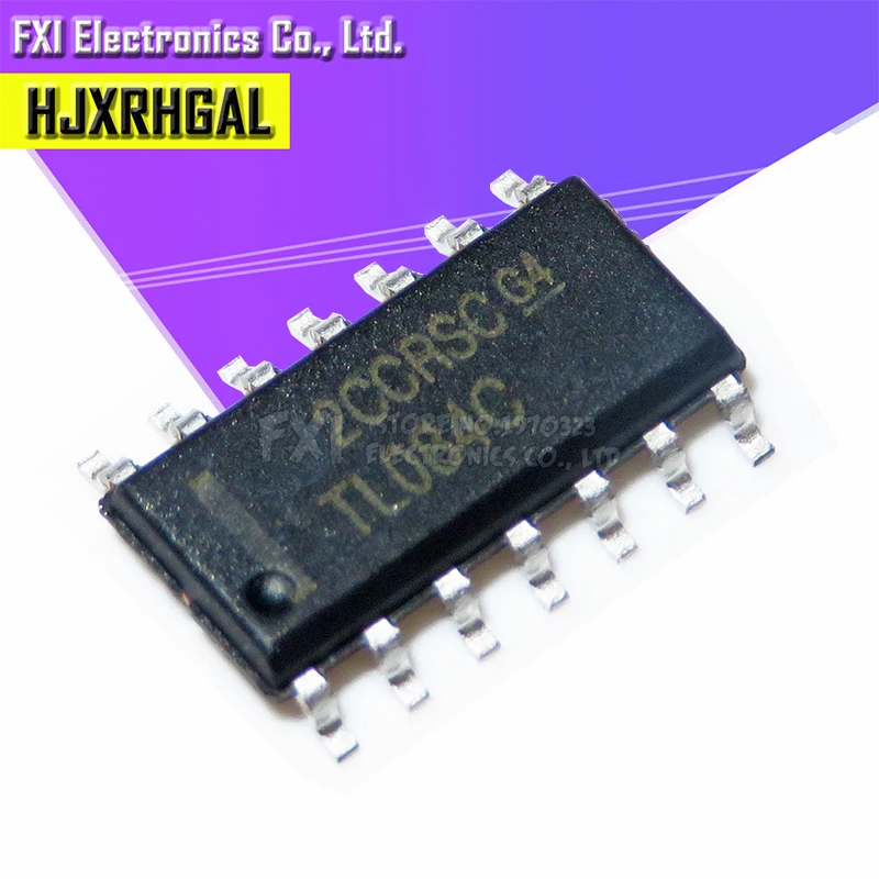 10 шт./лот TL084CDR TL084C TL084 SMD лапками углублением SOP 14 Quad Операционный усилитель новый