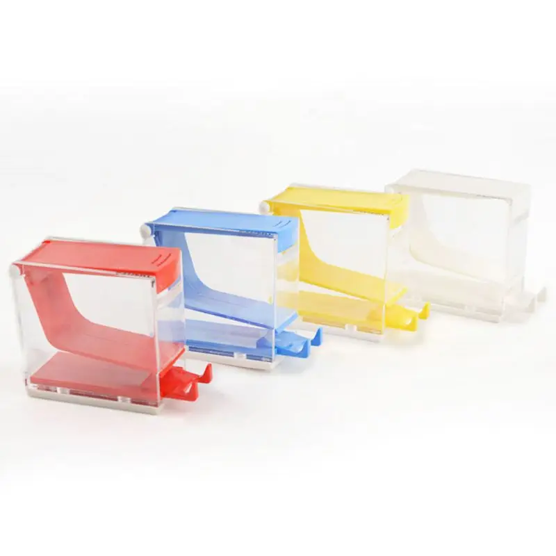 

1Pc Dental Dentist Cotton Roll Dispenser Holder Storage Organizer Box Press Type