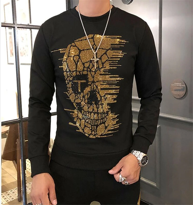 

Classic Mens Clothing Set Good Quality Track Suit Winter TrackSuit Men Long Sleeved Thick Hoodies men set