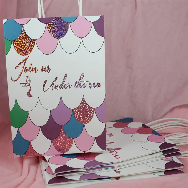 12 шт. бумажные подарочные пакеты для девочек|Подарочные сумки и упаковка| |