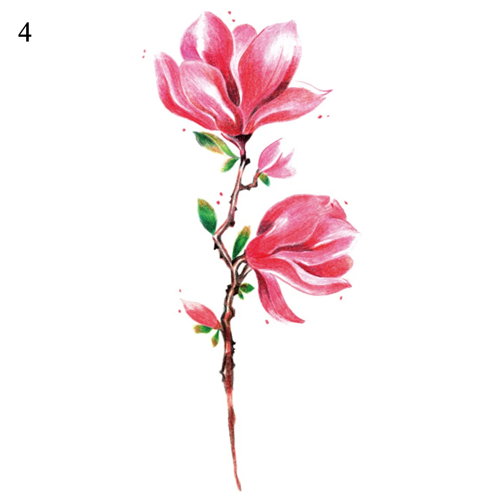 Наклейка для татуировок 1 шт. поддельная татуировка непромокаемая временная