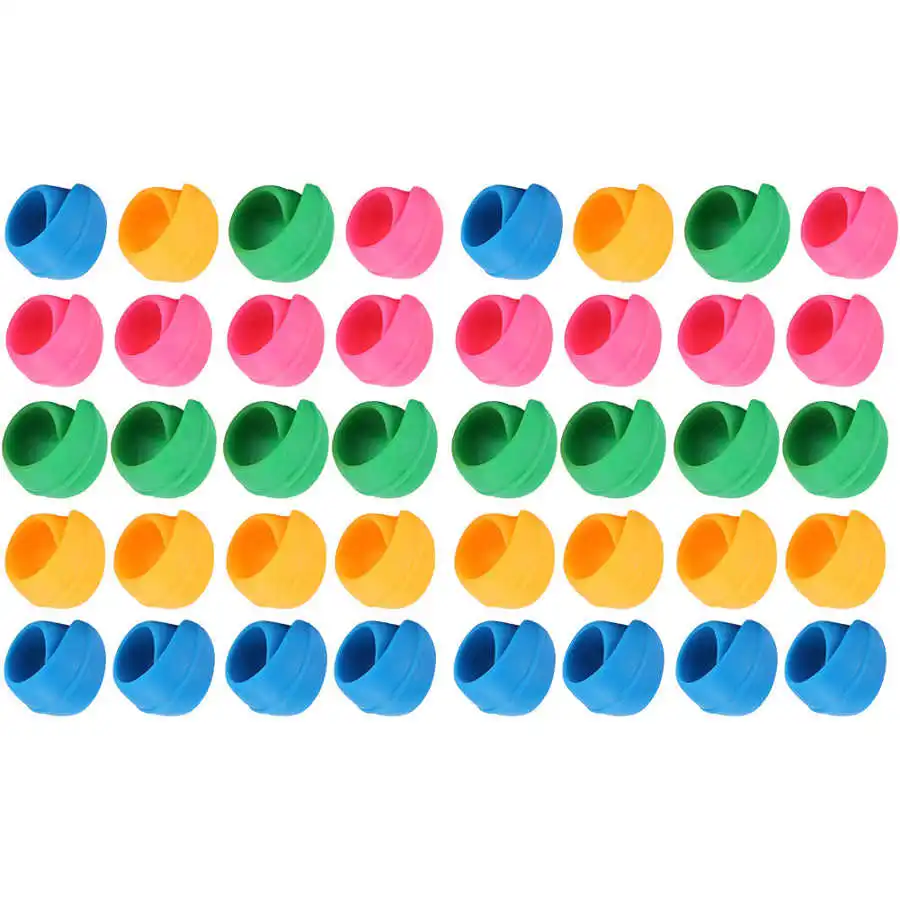 

Sewing Tools 40Pcs Spool Huggers Clip Silicone Colorful Bobbins Clips for Sewing Thread Accessories Sewing Accessories