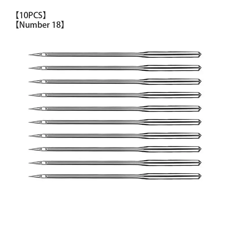 

10pcs Sewing Needles Metal Household Sewing Machine Needles Rust-proof Stitchwork Accessories