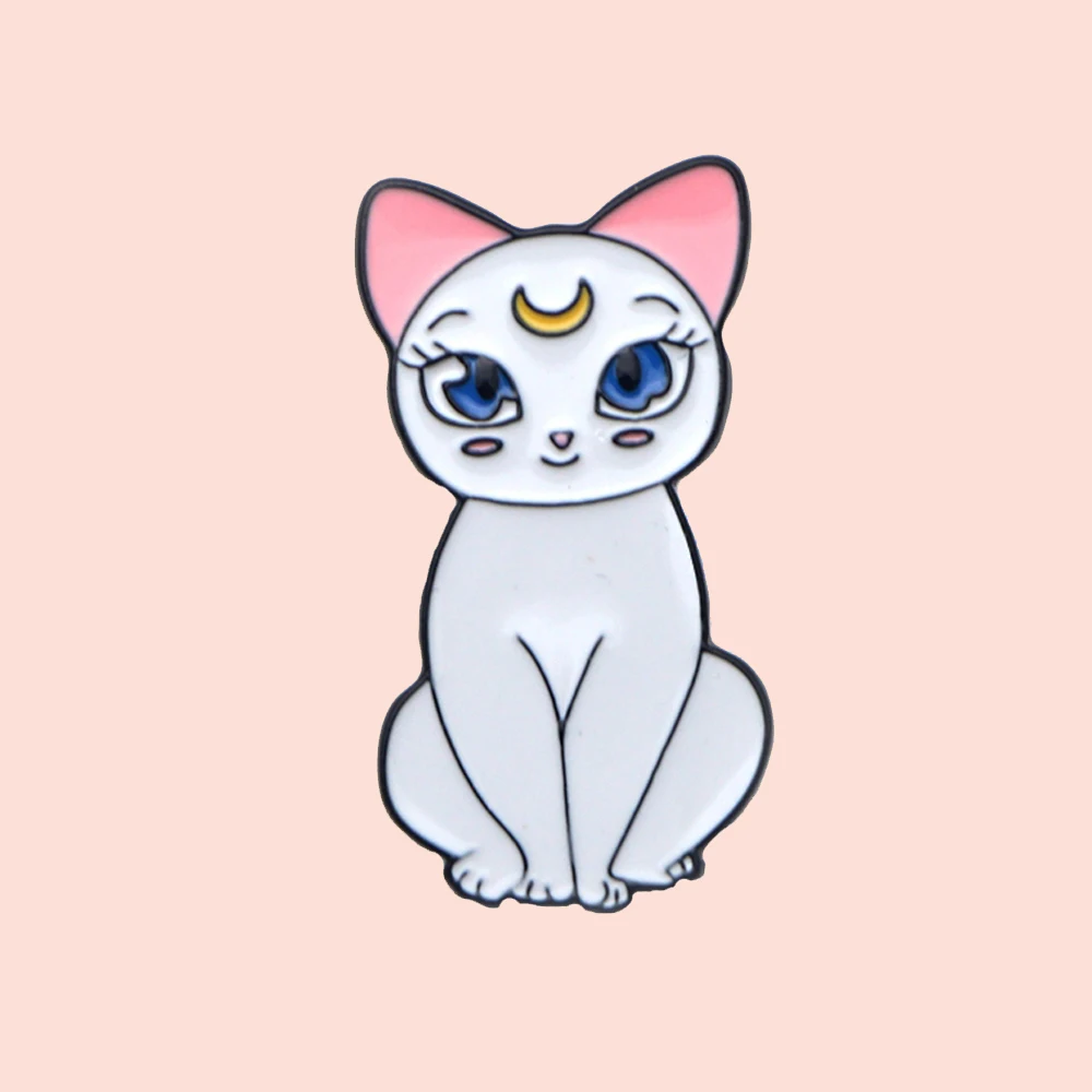 

PC825 Eastknight 20pcs/lot Wholesale Cats Lapel Pin Fashion Brooches Badges Denim Clothes Bag Pins Gift for Friends