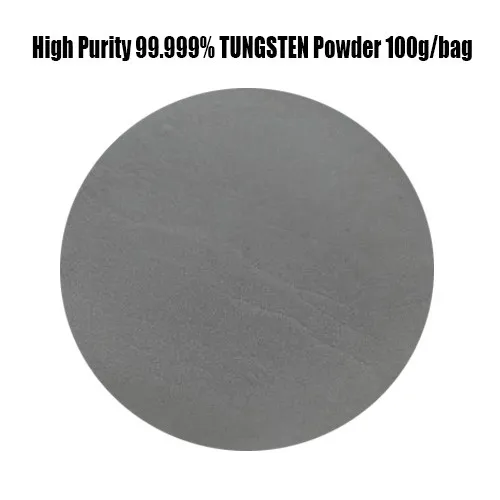

100g/bag 100g Tungsten Powder A Raw Material Metal Tungsten Powder W Powder