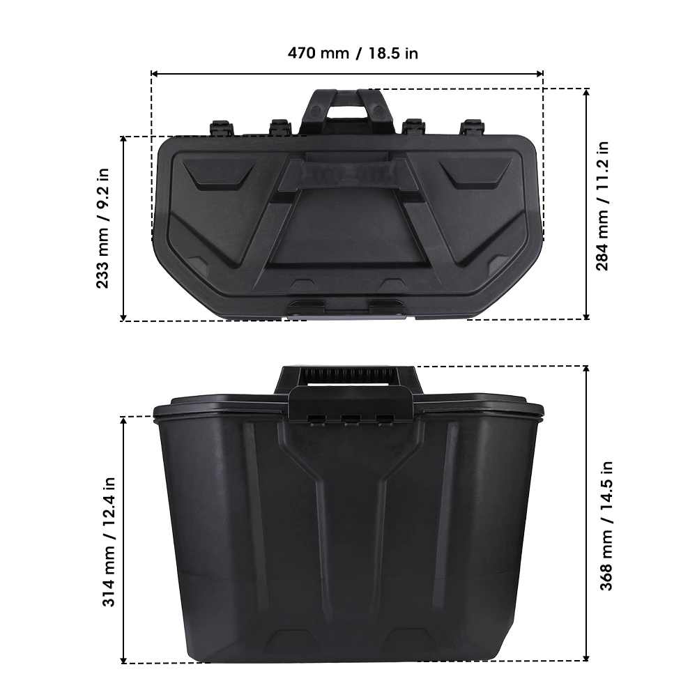 

Passenger Seat Removable Storage UTV for Can-Am Defender HD8 HD10 HD5 Max HD8 Max HD10 Bin Box Under Passenger Side