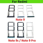 10 шт.лот, держатель для SIM-карт на плате, разъем для Xiaomi Redmi Note 9 Pro 9S, запасные части