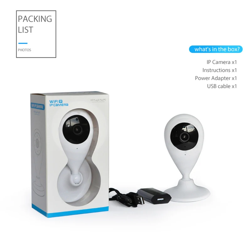 Wi Fi ip камера HD 720P Беспроводная сетевая наблюдения Smart Life APP уведомление Совместимо