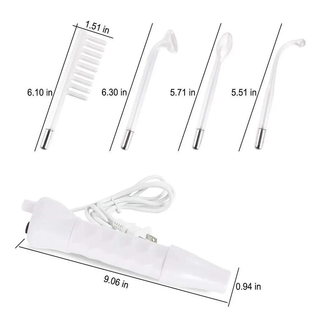 

High Frequency Machine Electrotherapy Wand Glass Tube Skin Tightening Device Beauty Products Anti Wrinkle Face Clean Skin