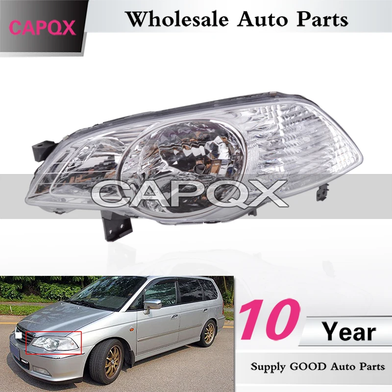 Передний налобный фонарь CAPQX для HONDA ODYSSEY RA6 2002 2003 2004 налобсветильник