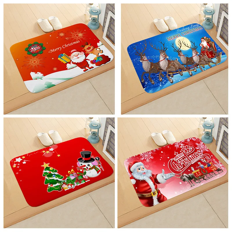 

Christmas Gift Carpet, 90cm,Living Room Decoration Carpet,Bathroom and Kitchen Entrance Mat Carpet,Holiday Party Home Decoration