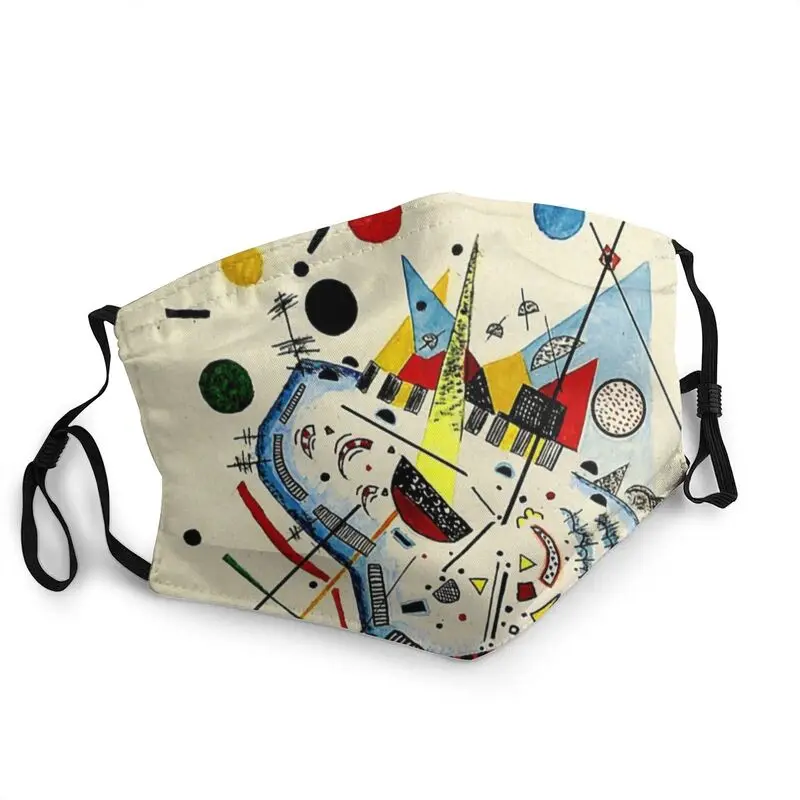

Wassily Kandinsky дышащая маска для лица для мужчин и женщин, маска для защиты от морского и солнечного света, абстрактного искусства, маска-респира...