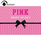 Allenjoy день рождения секретный розовый сладкий 16 фон для девочек полосы бант в горошек вечерние ринка принцесса Фотофон баннер