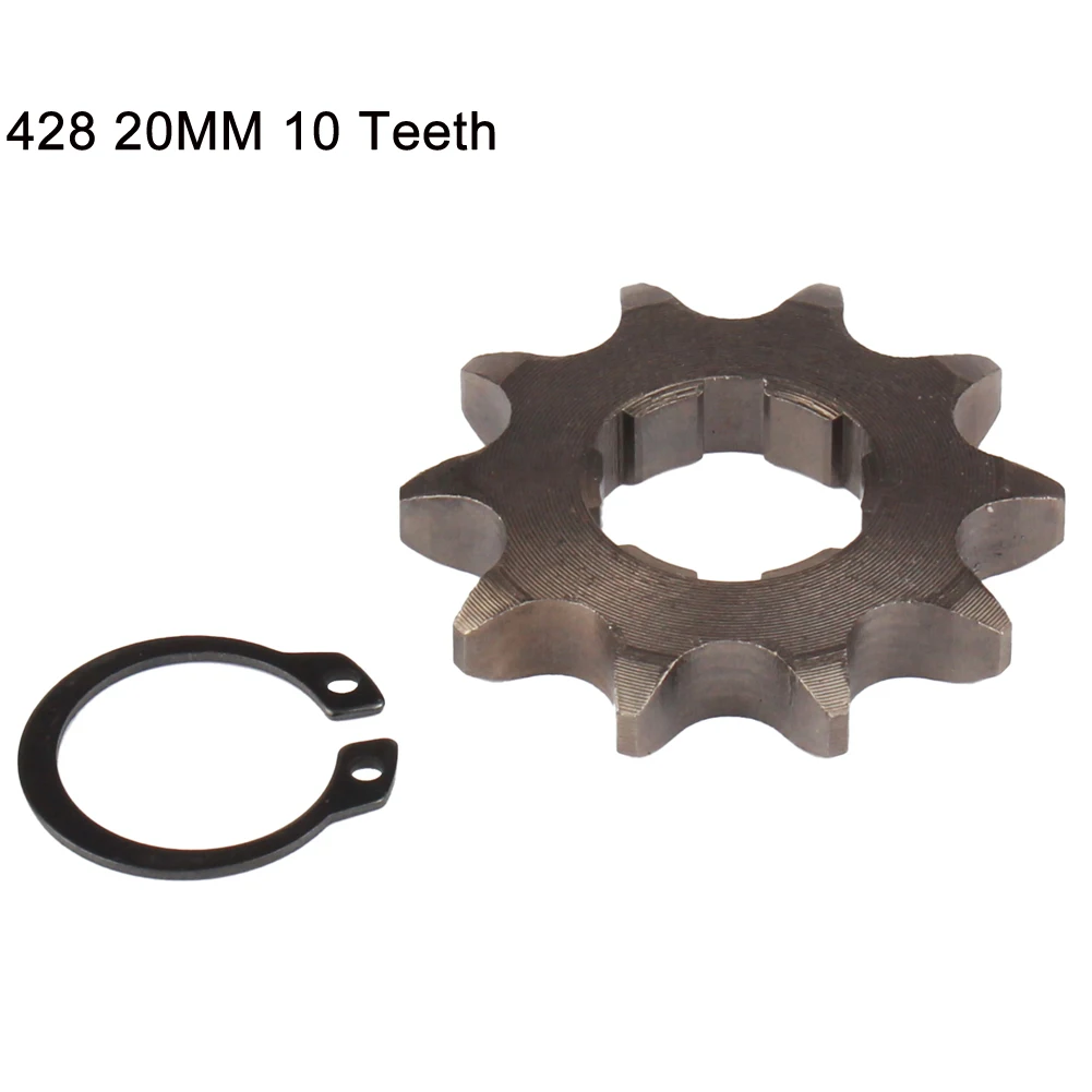 

428 Цепь 20 мм 10 11 12 13 14 15 16 17 18 19 Зубьев Передние звездочки двигателя для 50 110 125 160cc Dirt Pit Bike ATV Quad Motorbike