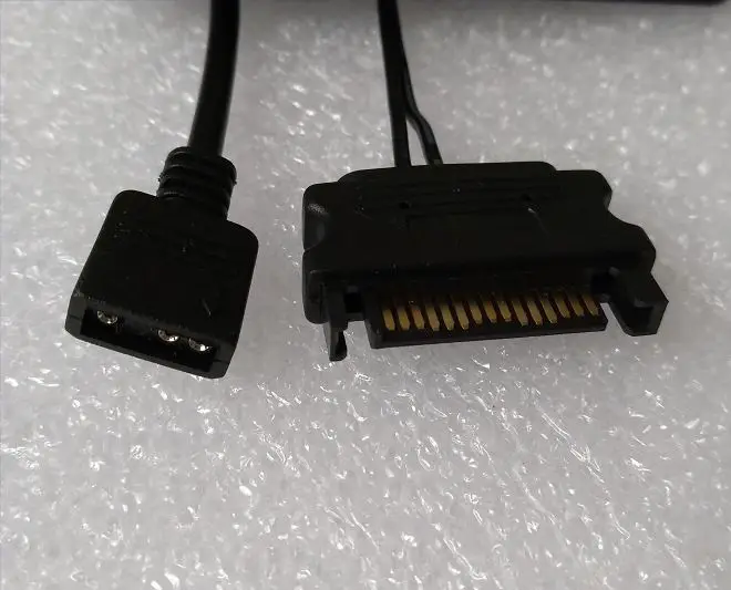 SATA Светильник системы охлаждения источник управления Лер 5V ARGB светодиод, холодный свет 5V Symphony Edition против дистанционного управления - Цвет лезвия: SATA