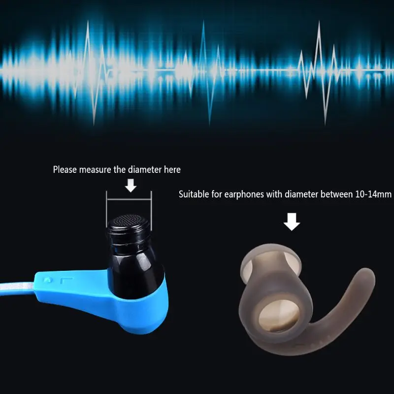 Силиконовые накладки на вкладыши 3 пары силиконовый чехол уши замена