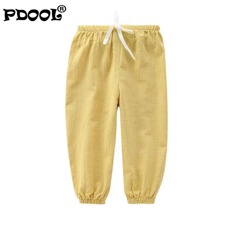

Spring Summer Kids Air Conditioning Pants Boys Girls Mosquito Pants Kids Home Mosquito Pants Thin Section Bloomers Kids Pants
