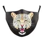 С изображением тигра, рот Косплэй Хэллоуин Рождество маски для взрослых защита от пыли, уличные спортивные дышащие Анти-туман уход за кожей лица Защита вечерние маска