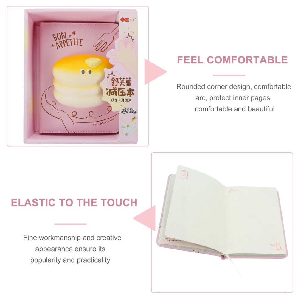 

Writing Notebook Diary Book Hardcover Journals PU Journal Book Notepad