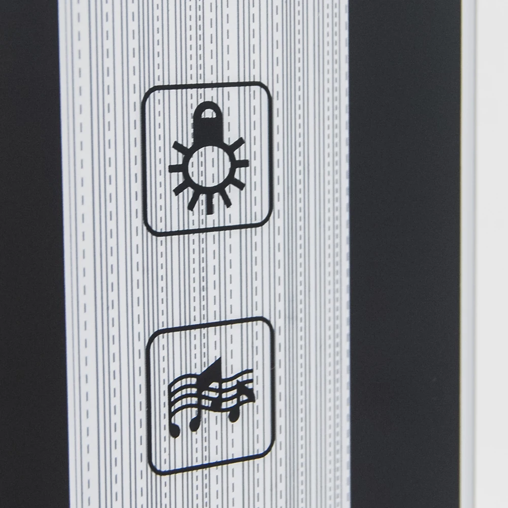 1 шт. прямоугольная индукционная панель управления для душевой кабины 12 В