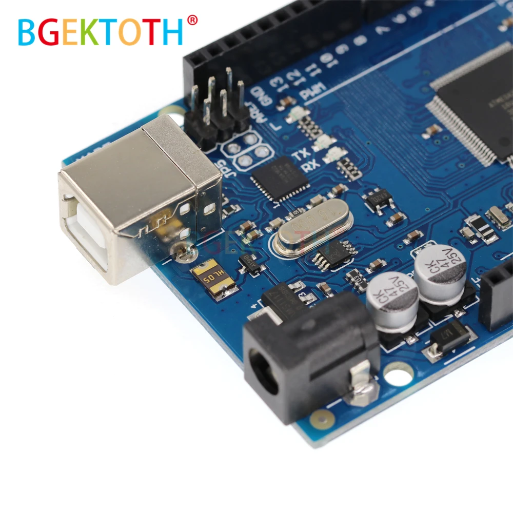 1pcs Mega 2560 R3 Mega2560 REV3 ATmega2560-16AU ATMEGA16U2-MU Board + USB Cable compatible | Инструменты