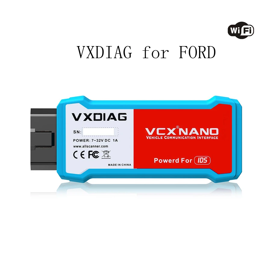 Wi Fi VXDIAG VCX NANO OBD2 автомобильный диагностический инструмент для Ford и Mazda