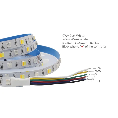 Светодиодная лента RGB CCT MJJC 5 м 300 светодиодов