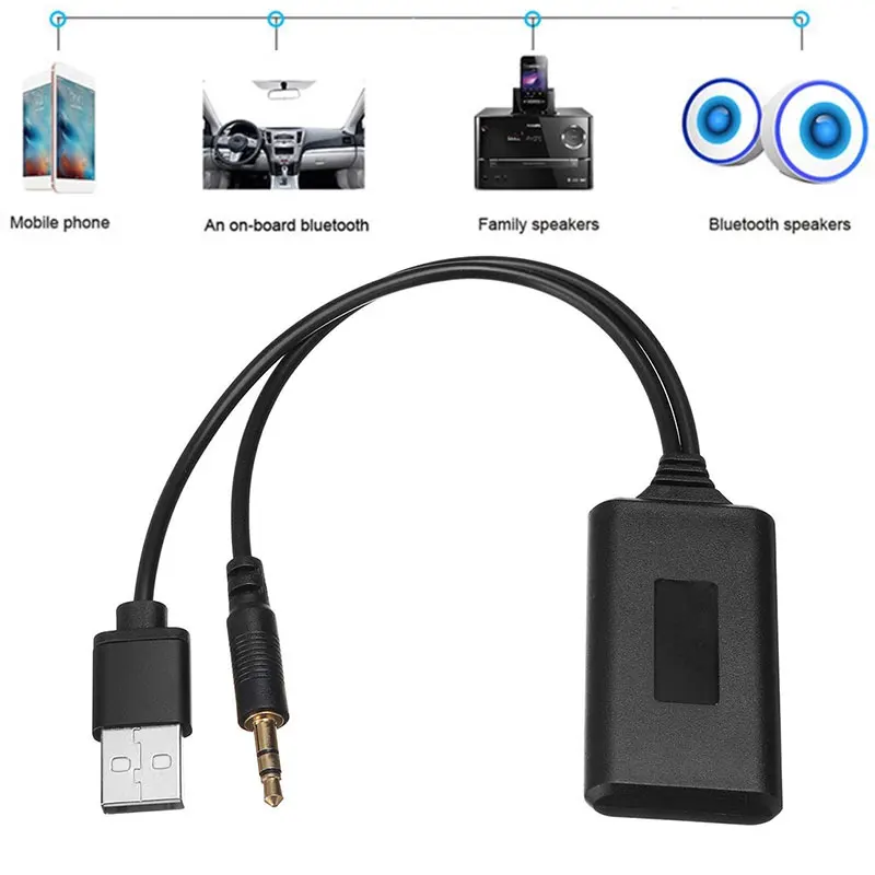 Для BMW E90 E91 E92 E93 Bluetooth приемник Walkie Talkie автомобильное радио 3 5 мм разъем AUX IN
