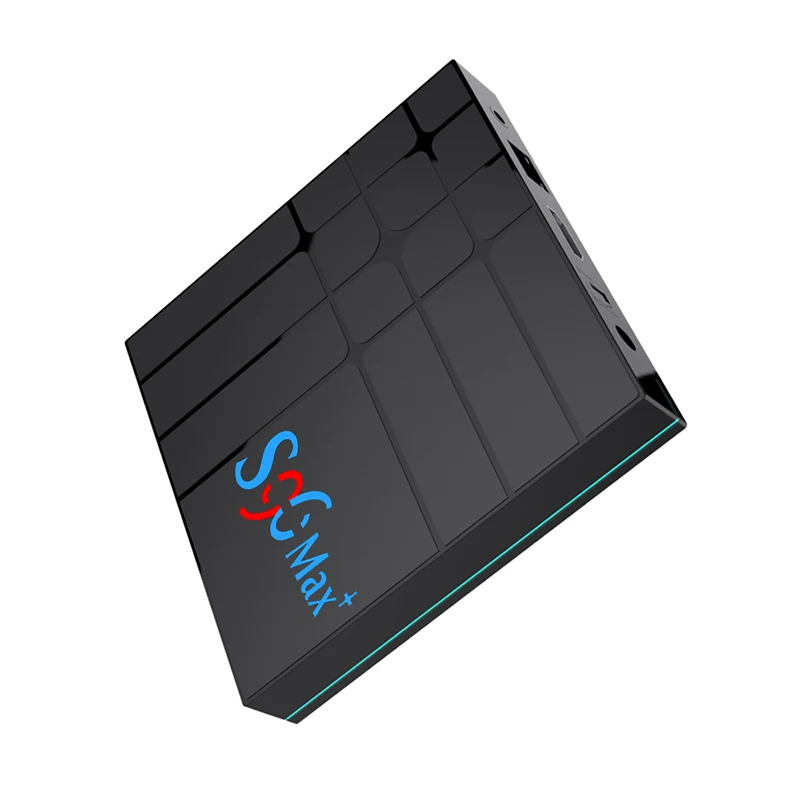 S96 MAX Plus Android 10 0 ТВ приставка 4 Гб ОЗУ 32 64 Смарт медиаплеер RK3318 2 4G 5G WiFi Bluetooth