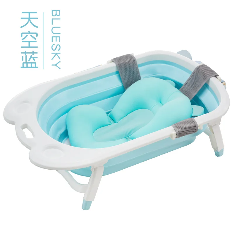Детская ванна Складная Ванна может сидеть лежа Товары для новорожденных