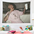 Lil Peep, картина из него, обшивка, гобелен, Женский Коврик для йоги, украшение для дома, настенное украшение
