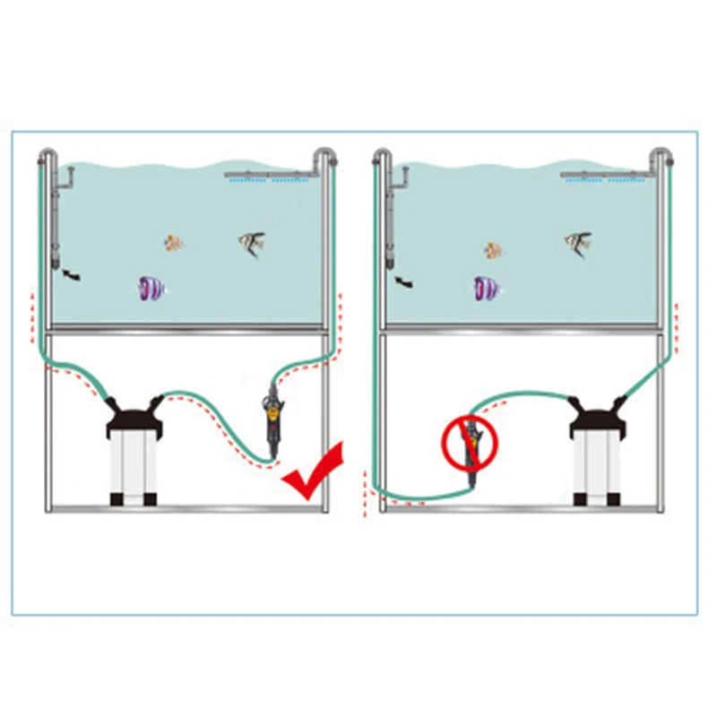 

Aquarium External Heater 220-240V Fish Tank Aquarium Adjustable Heating External Water Heater