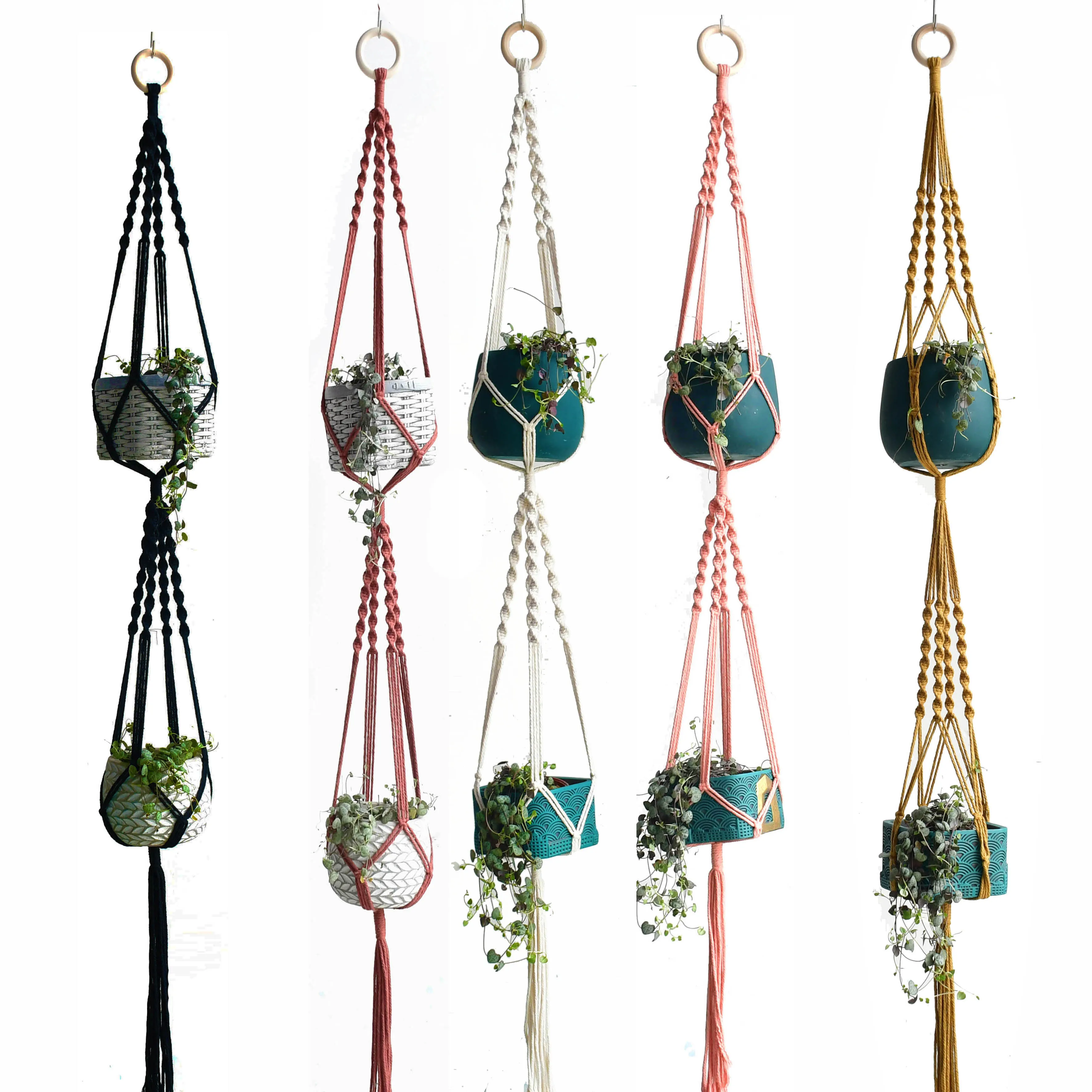 

New arrival macrame plant hanger plant holder pot hanger for home