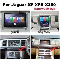 for jaguar xf xfr x250 2004 2015 car android radio tesle factory oem style autoradio carplay gps dvd multimedia navigation