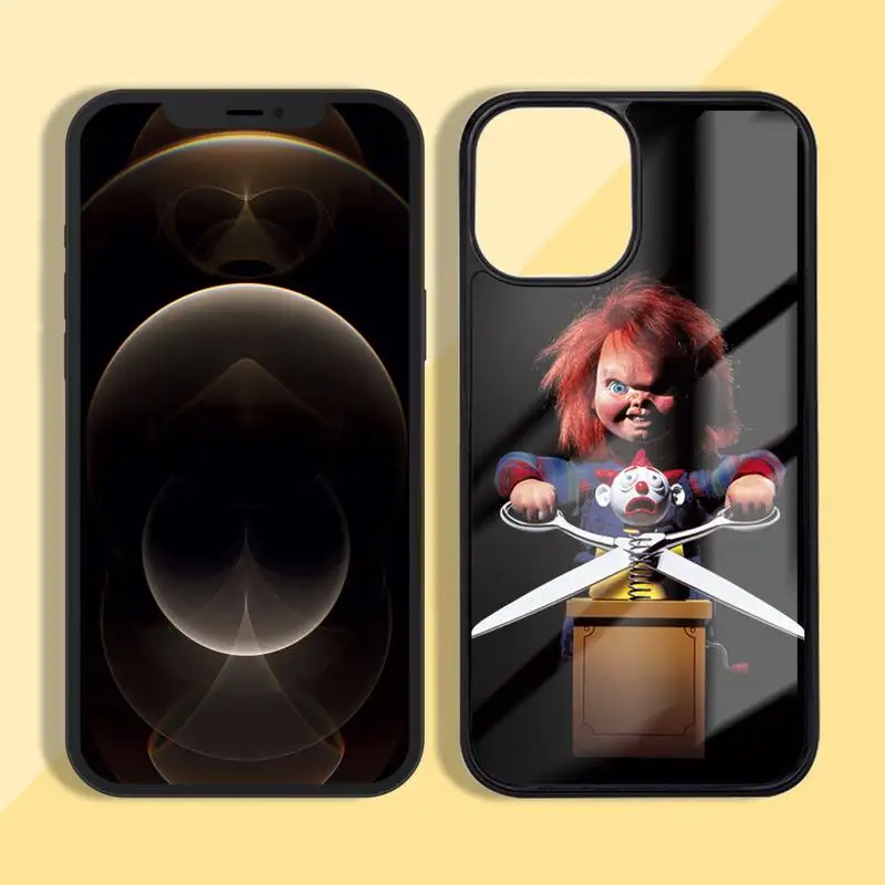 

Charles Lee Ray Chucky Phone Case Silicone TPU+PC For iPhone 11 12 mini Pro MAX 6 7 8 Plus X XR XS