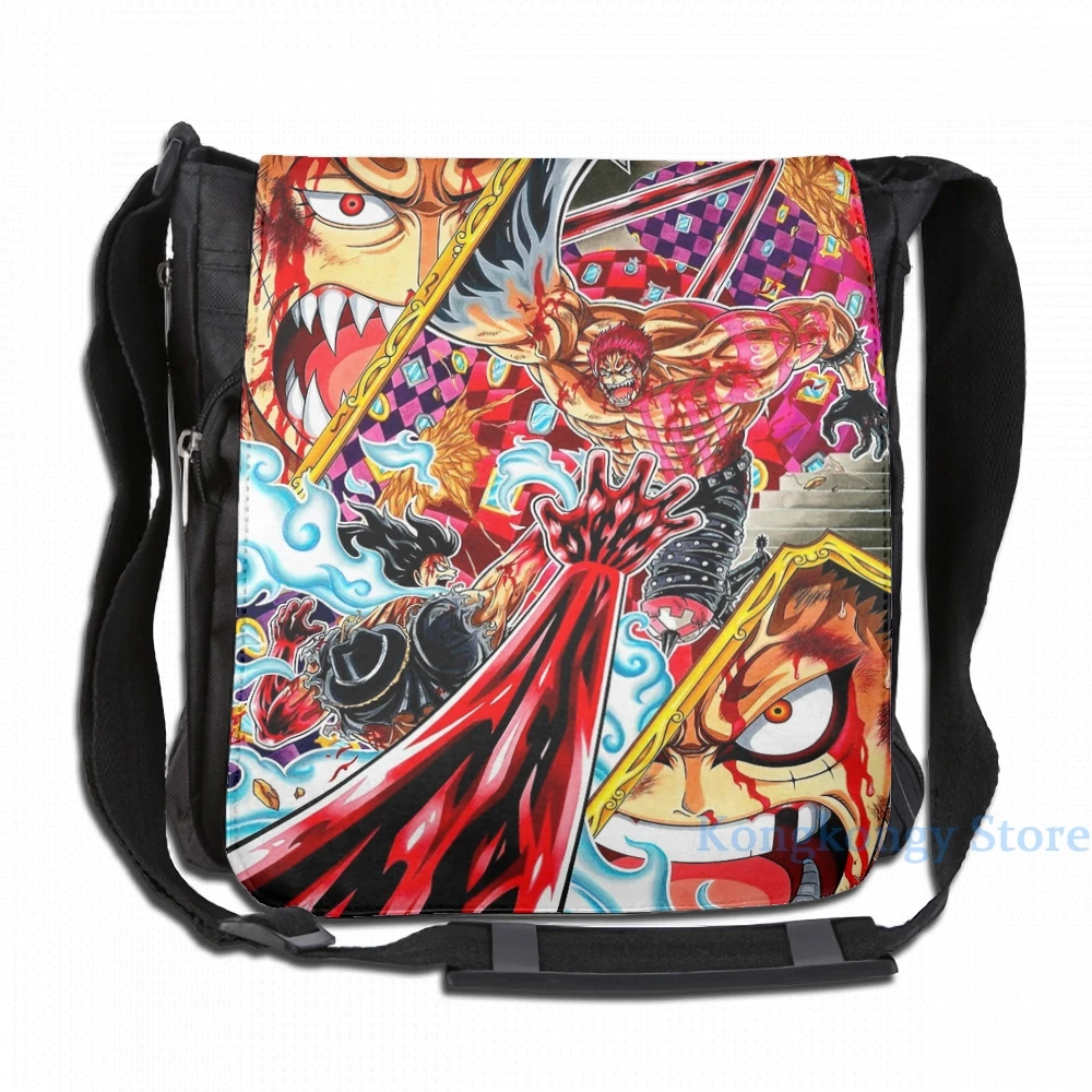 Забавный графический принт Luffy vs Katakuri-цельный рюкзак с USB-зарядкой мужские