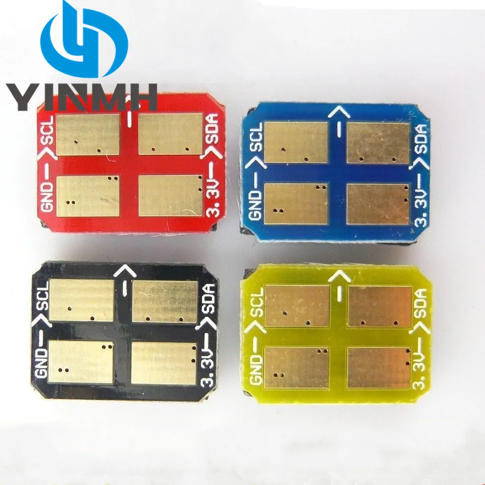 5 комплектов тонера картриджей совместимый чип для Samsung CLP300 300N 2161 3160FN сброса